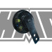 Claxon / Buzina 12 voltes PRETO